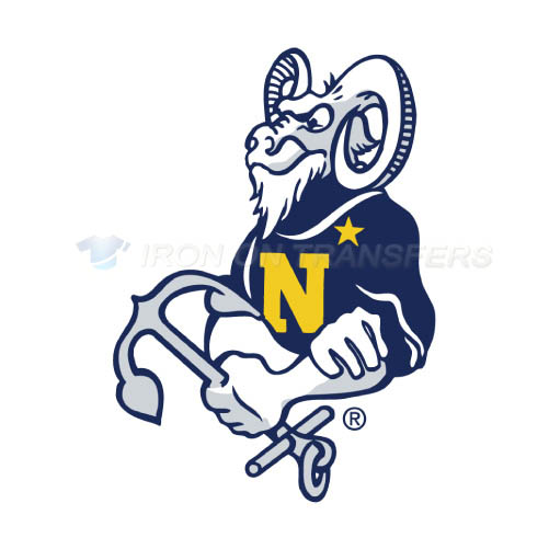 Navy Midshipmen Logo T-shirts Iron On Transfers N5358